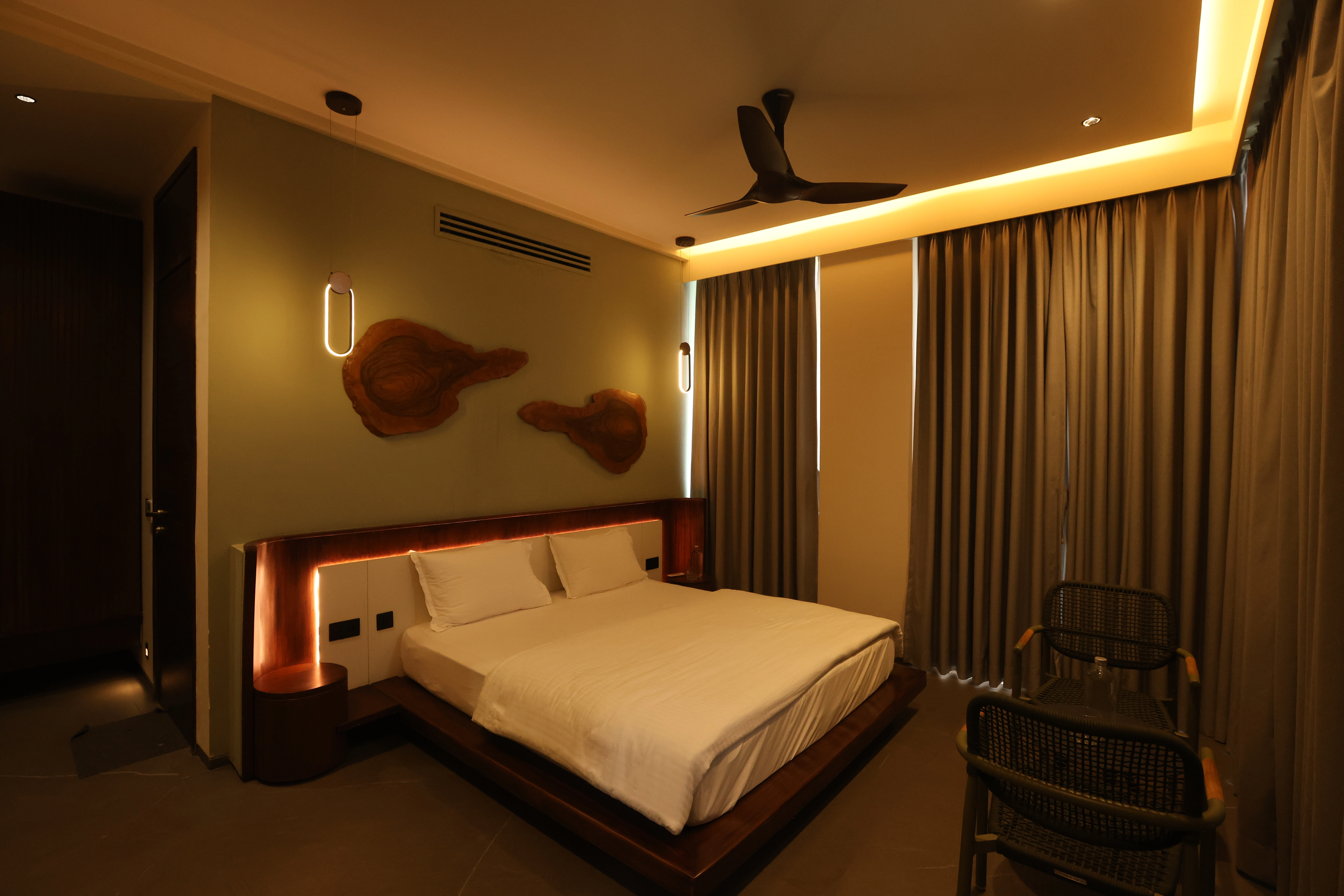 Sunrise villa living area